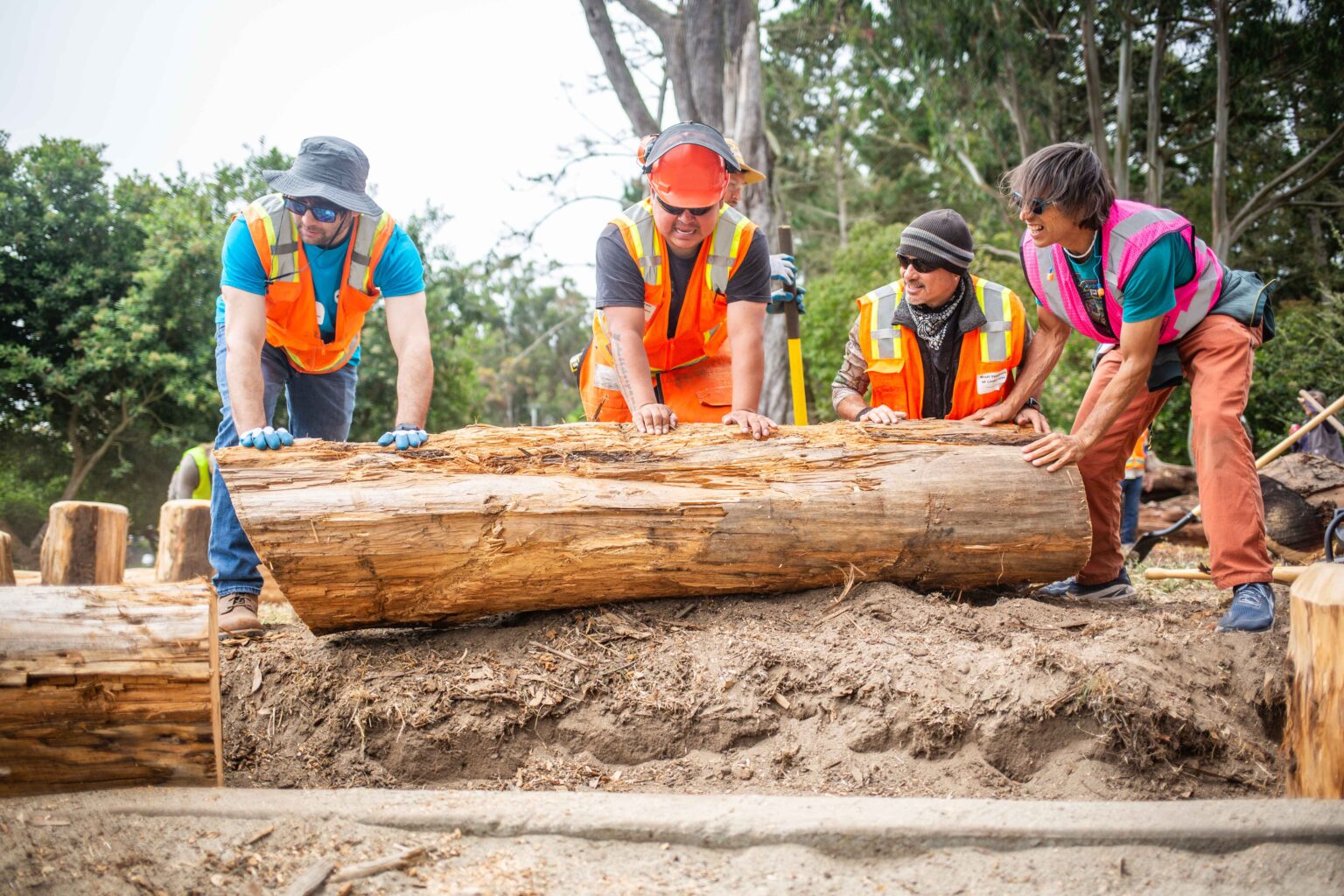 Nature Exploration Area Construction and Installation Workshop » SF ...